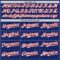 Custom Royal White-Red Classic Vertical Stripe Fluid Liquid Texture Authentic Baseball Jersey