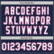 Custom Navy White-Pink Classic Vertical Stripe Fluid Liquid Texture Authentic Baseball Jersey