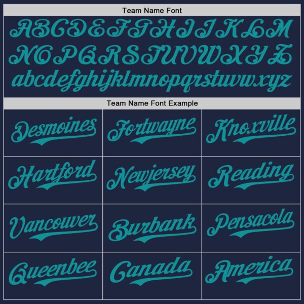 Custom Navy Teal-Gray Classic Vertical Stripe Fluid Liquid Texture Authentic Baseball Jersey