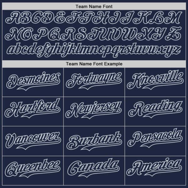 Custom Navy-Silver Classic Vertical Stripe Fluid Liquid Texture Authentic Baseball Jersey
