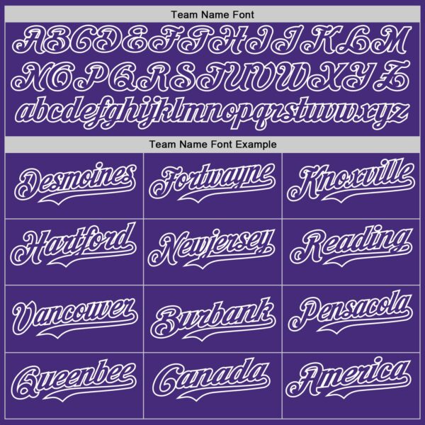 Custom Purple-White Classic Vertical Stripe Fluid Liquid Texture Authentic Baseball Jersey