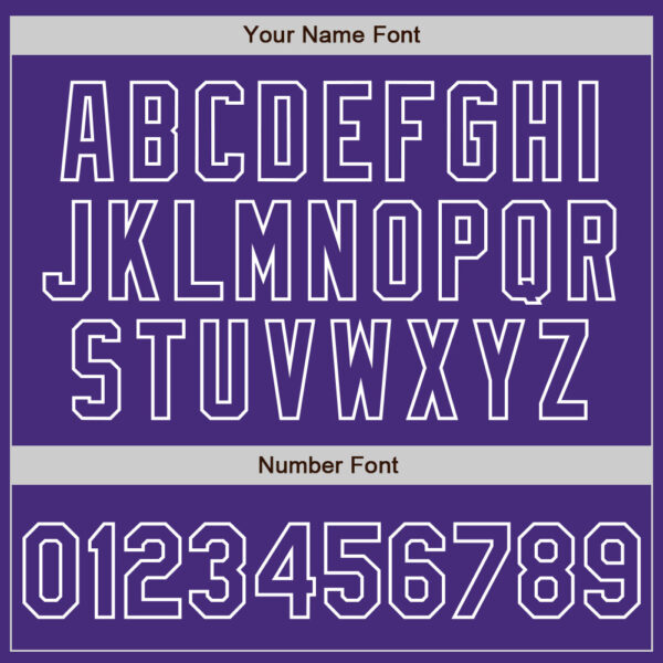 Custom Purple-White Classic Vertical Stripe Fluid Liquid Texture Authentic Baseball Jersey