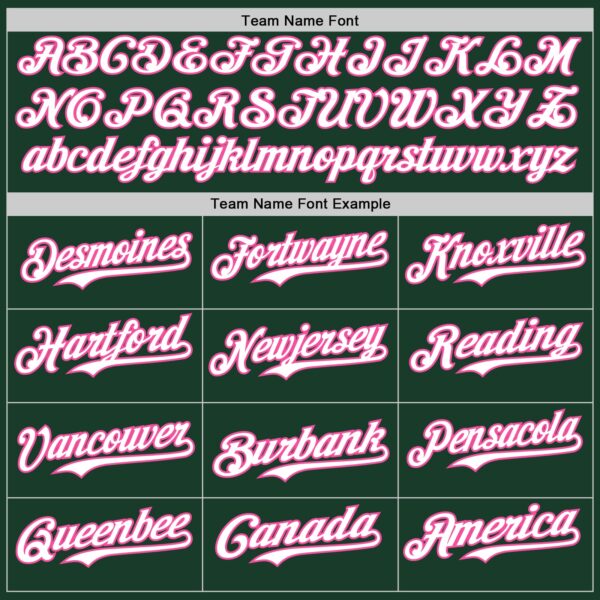 Custom Green White-Pink Classic Vertical Stripe Fluid Liquid Texture Authentic Baseball Jersey