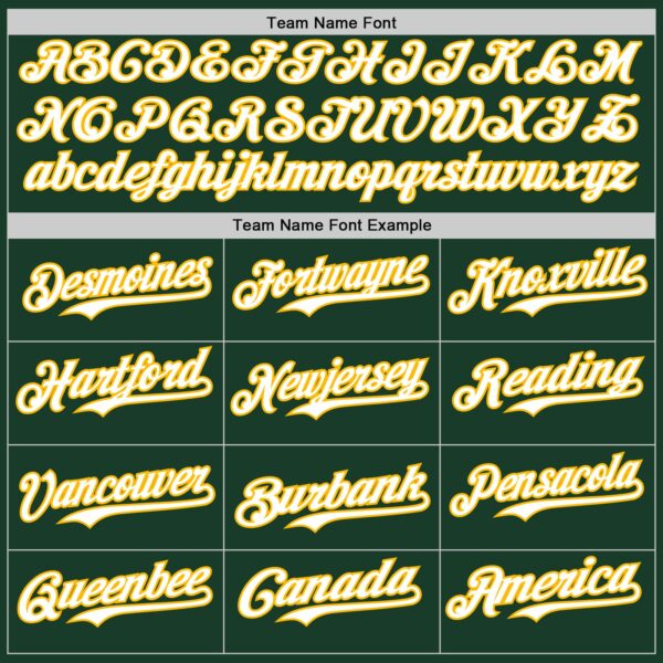 Custom Green White-Gold Classic Vertical Stripe Fluid Liquid Texture Authentic Baseball Jersey