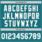Custom Teal White-Gray Classic Vertical Stripe Fluid Liquid Texture Authentic Baseball Jersey
