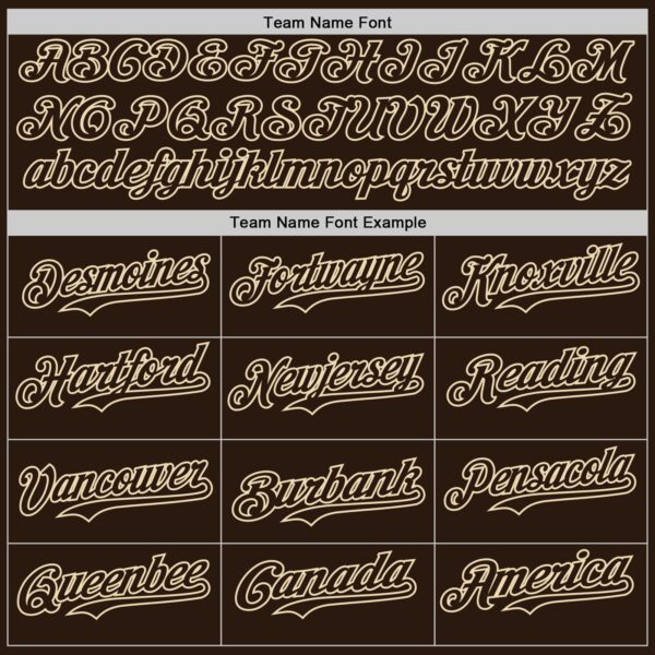 Custom Brown Cream-Cream Classic Vertical Stripe Fluid Liquid Texture Authentic Baseball Jersey