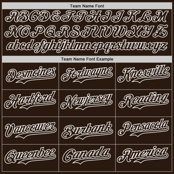 Custom Brown-White Classic Vertical Stripe Fluid Liquid Texture Authentic Baseball Jersey