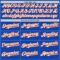 Custom Thunder Blue White-Orange Classic Vertical Stripe Fluid Liquid Texture Authentic Baseball Jersey