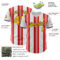 Custom White Gold Red-Black Gradient Vertical Stripe Argentina Style Authentic Baseball Jersey
