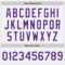 Custom White Purple-Steel Gray Gradient Vertical Stripe Argentina Style Authentic Baseball Jersey