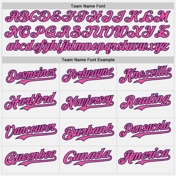 Custom White Pink Neon Green-Navy Gradient Vertical Stripe Argentina Style Authentic Baseball Jersey