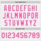 Custom White Pink-Neon Green Gradient Vertical Stripe Argentina Style Authentic Baseball Jersey