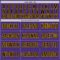 Custom Purple Black-Gold Classic Color Block Side Panel Stripe Authentic Baseball Jersey