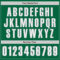 Custom Kelly Green White-Gray Classic Color Block Side Panel Stripe Authentic Baseball Jersey