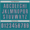 Custom Teal Gray-Navy Classic Color Block Side Panel Stripe Authentic Baseball Jersey