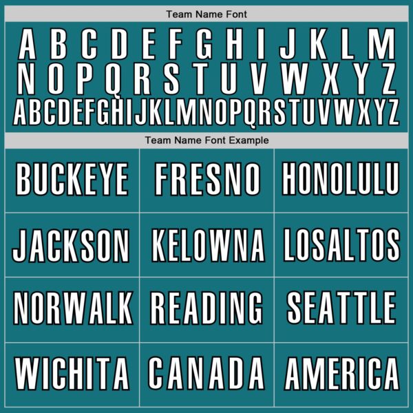 Custom Teal White-Black Classic Color Block Side Panel Stripe Authentic Baseball Jersey