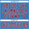 Custom Powder Blue Crimson-White Authentic Sleeveless Baseball Jersey