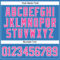 Custom Powder Blue Pink-White Authentic Sleeveless Baseball Jersey