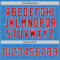 Custom Powder Blue Red-White Authentic Baseball Jersey