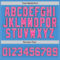 Custom Powder Blue Black Pinstripe Pink-White Authentic Baseball Jersey