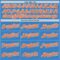 Custom Powder Blue Orange-White Authentic Baseball Jersey