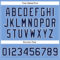 Custom Powder Blue Navy-White Authentic Baseball Jersey