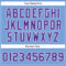 Custom Powder Blue Purple-White Authentic Baseball Jersey