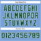 Custom Powder Blue Green-White Authentic Baseball Jersey