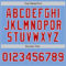 Custom Powder Blue Red-White Authentic Baseball Jersey