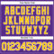 Custom Purple Gold-White Authentic Sleeveless Baseball Jersey