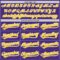 Custom Purple Yellow-White Authentic Baseball Jersey