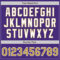 Custom Purple Old Gold-White Authentic Baseball Jersey