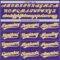 Custom Purple Cream-Old Gold Authentic Baseball Jersey