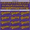 Custom Purple Black-Gold Authentic Baseball Jersey