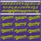 Custom Purple Yellow-Kelly Green Authentic Baseball Jersey
