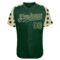 Custom Green Cream Star Raglan Sleeves Authentic Baseball Jersey