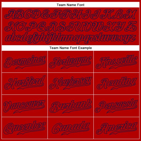Custom Red Red-Navy Authentic Sleeveless Baseball Jersey