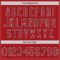 Custom Red White-Black Authentic Baseball Jersey