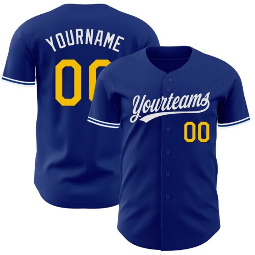Royal0873_804b71ee-5c8c-41ef-9eff-e48155e4aa12 Custom Royal Yellow-White Authentic Baseball Jersey