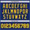 Custom Royal Yellow Authentic Baseball Jersey