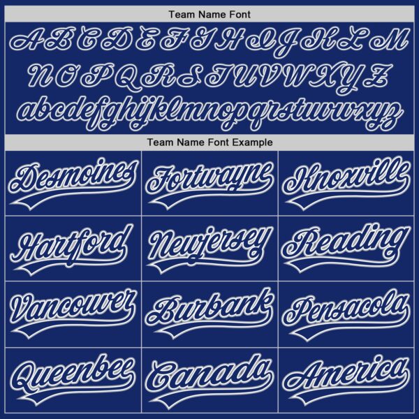 Custom Royal White-Gray Authentic Baseball Jersey
