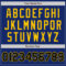 Custom Royal Black-Yellow Authentic Baseball Jersey
