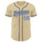 Custom Sand Light Blue-Steel Gray Authentic Baseball Jersey