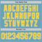Custom Shadow Blue Yellow-White Authentic Baseball Jersey