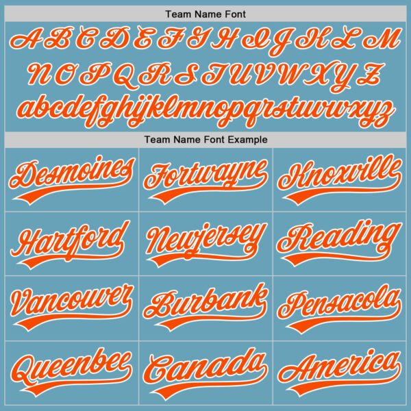 Custom Shadow Blue Orange-White Authentic Baseball Jersey