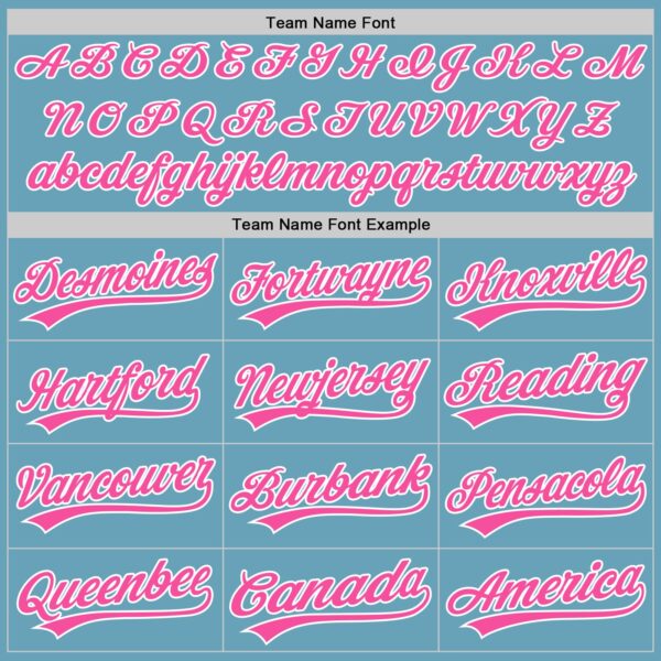 Custom Shadow Blue Pink-White Authentic Baseball Jersey