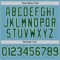 Custom Shadow Blue Green-White Authentic Baseball Jersey