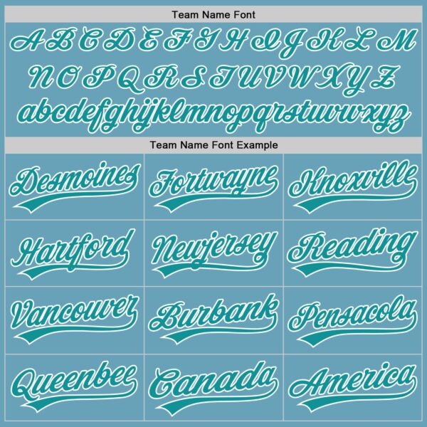 Custom Shadow Blue Teal-White Authentic Baseball Jersey