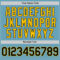 Custom Shadow Blue Black-Yellow Authentic Baseball Jersey
