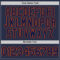Custom Navy Orange Authentic Sleeveless Baseball Jersey